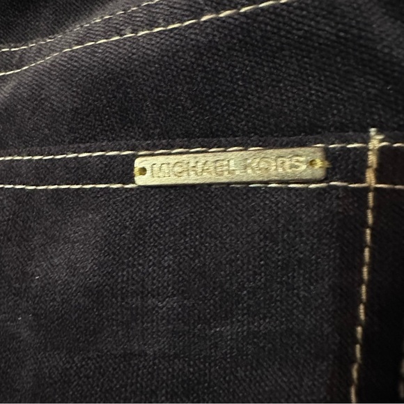 Michael Kors Brown Velour Women's Pants Size 10 - Picture 6 of 10